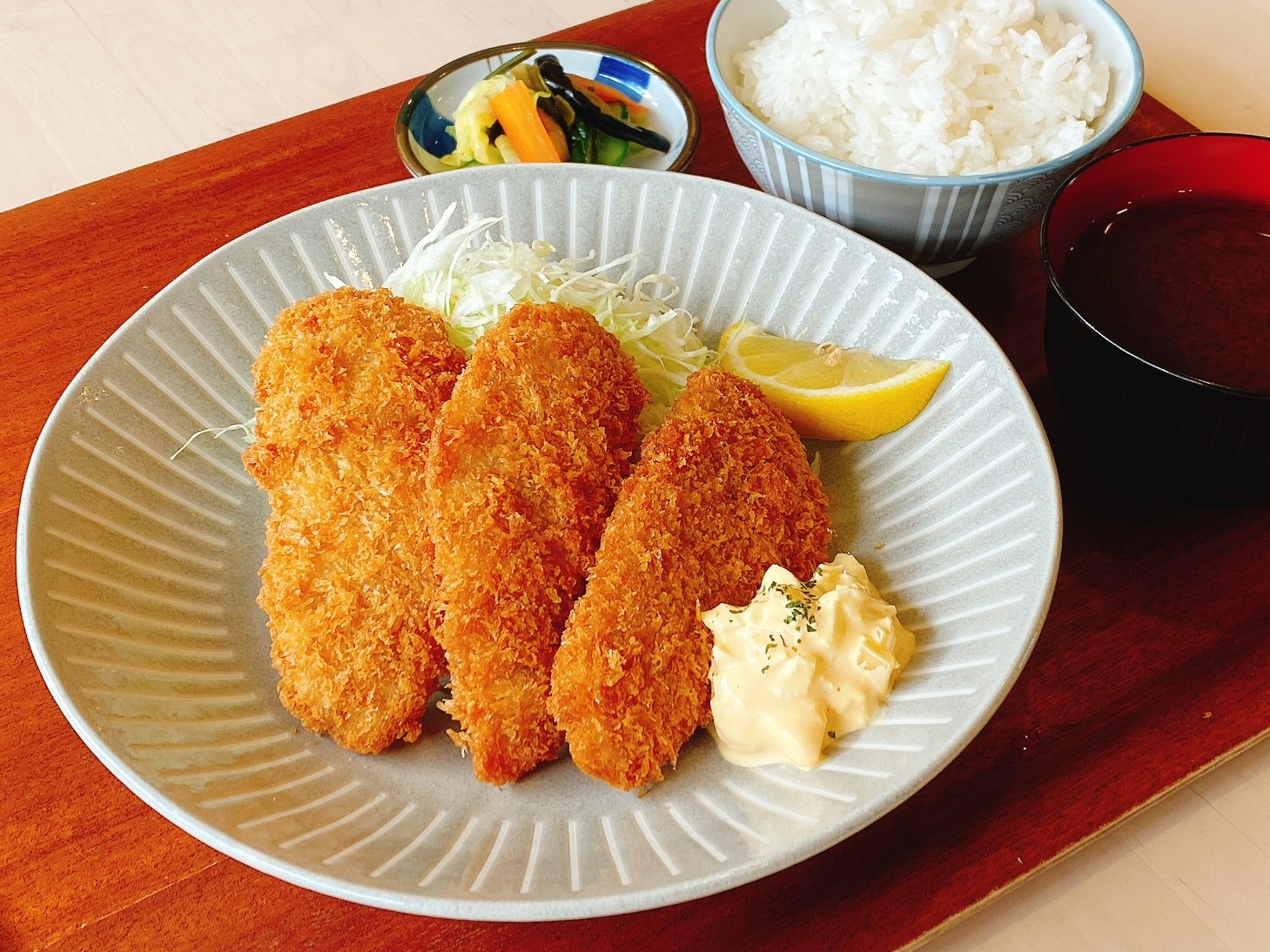 長崎産真アジ使用 聖地松浦のあじフライ定食